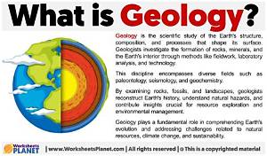 What Is the Definition of Geology in Geography