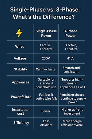 What Is the Difference Between 3 Phase and 2 Phase
