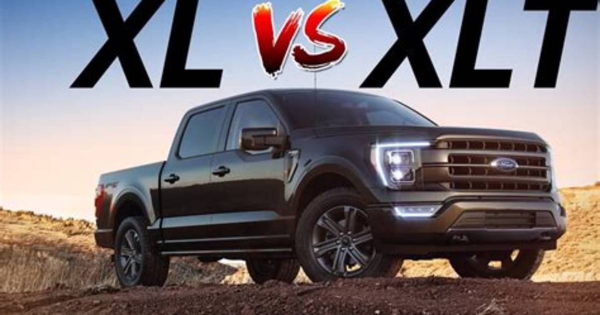 What Is the Difference Between F150 Xl and Xlt