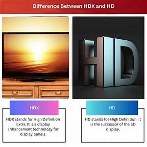 What Is the Difference Between Hdx and Hd