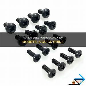 What Size Screws Vesa 300×300