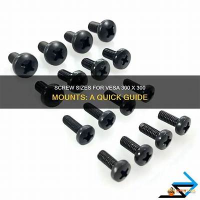 What Size Screws Vesa 300×300