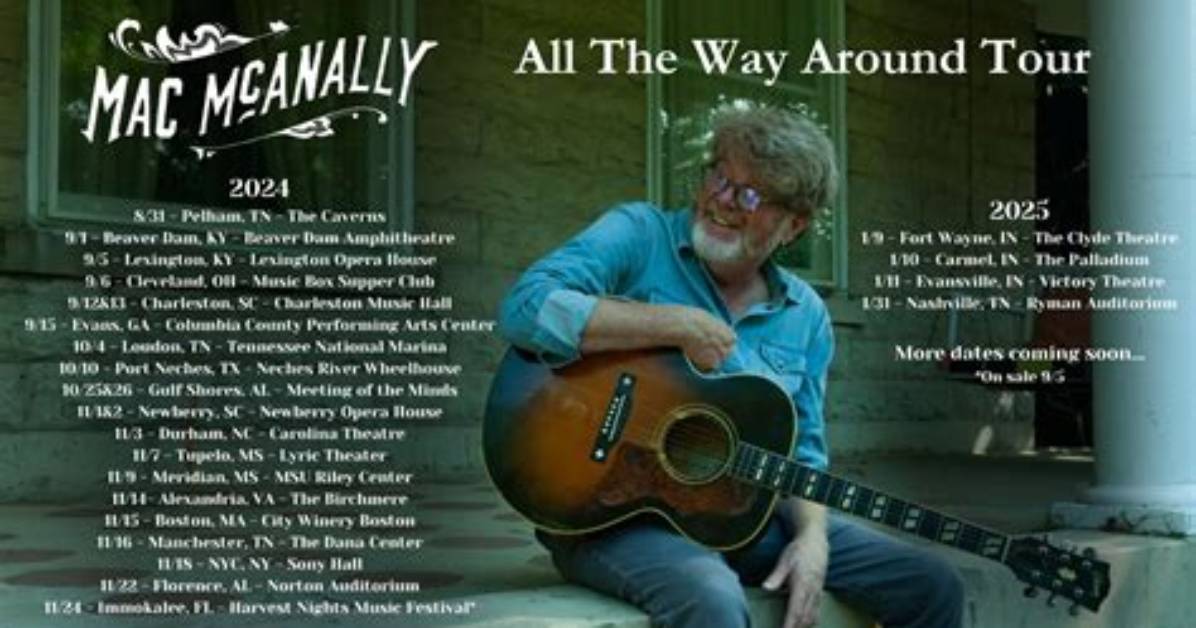 When Was Mac Mcanally Born? Where Does Mac Mcanally Live?