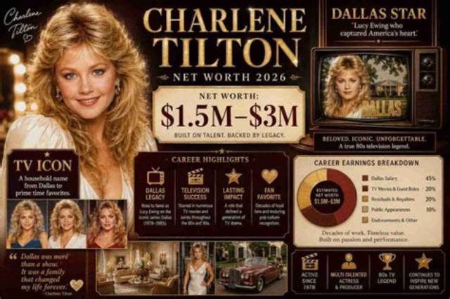 Where Is Charlene Tilton Today? Net Worth, Daughter, Height
