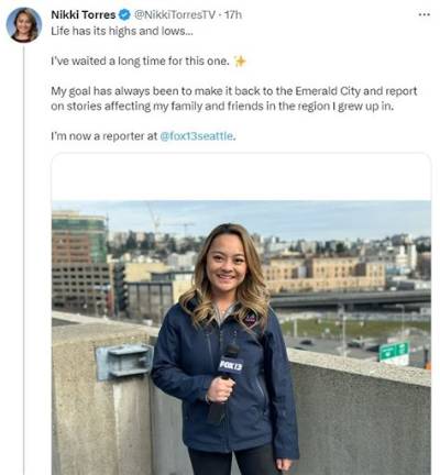 Where Is Nikki Torres Going After Leaving Katu? Career Earning and Net Worth