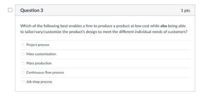 Which of the Following Enables a Firm to Generate Demand Forecasts for a Product and to Develop Sourcing and Manufacturing Plans for That Product