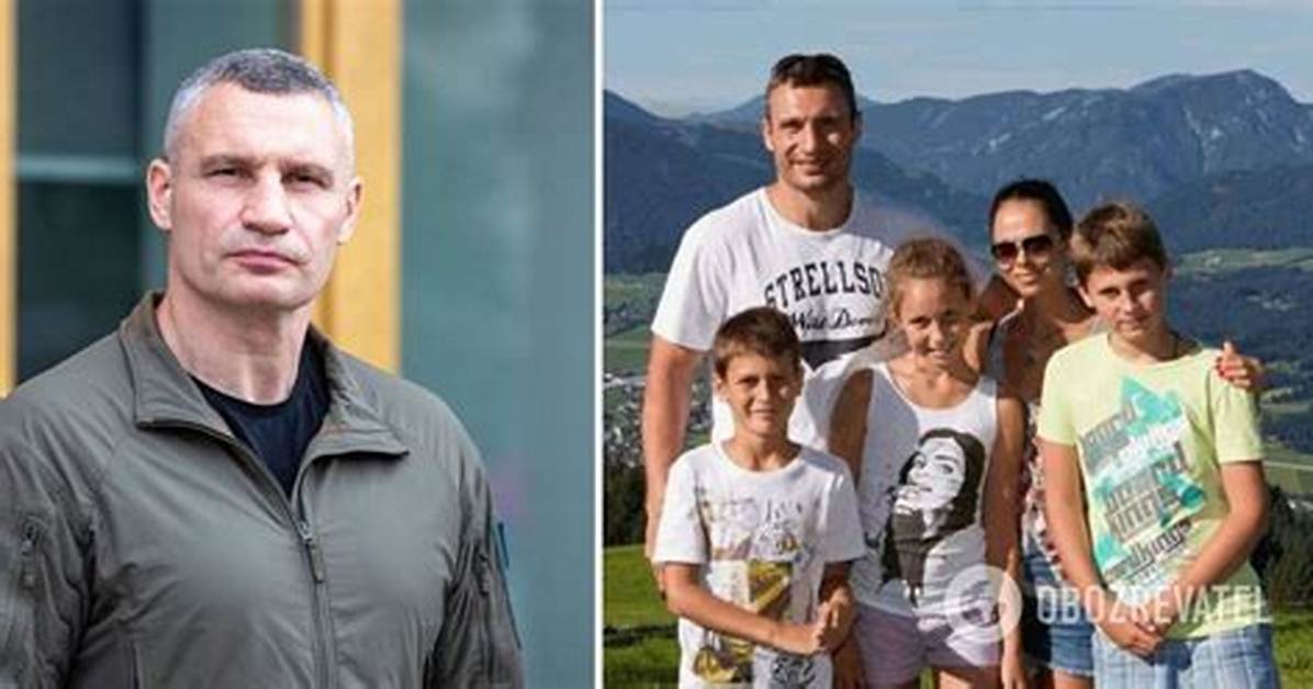 Who Are Vitali Klitschko Kids? Details About His Son Daughter and Wife
