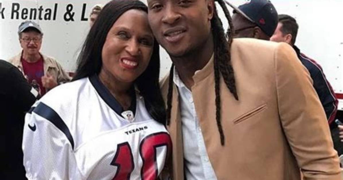 Who Burned Deandre Hopkins Mom?
