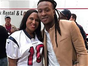 Who Burned Deandre Hopkins Mom?