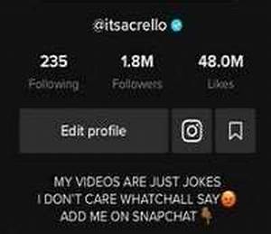 Who Is Acrello on Tiktok? Details to Know About