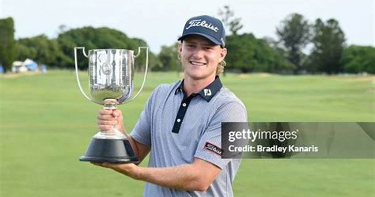 Who Is Australian Young Golfer Jediah Morgan? His Relationship Status and Family Bio Explained