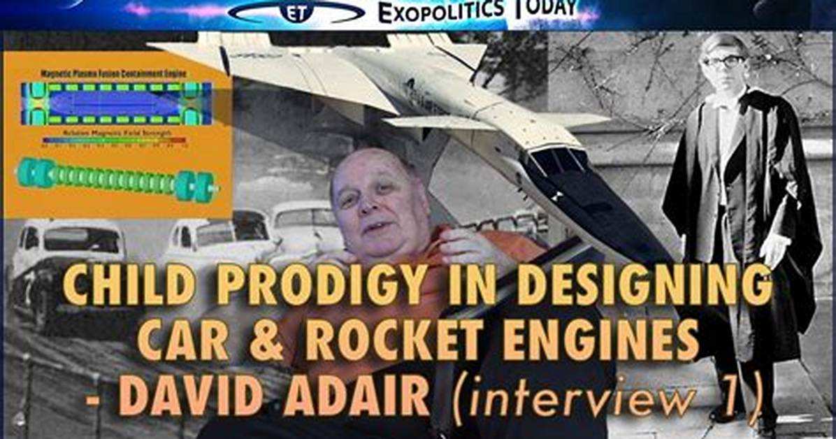 Who Is David Adair? Learn Everything About Space Technology Transfer Consultant