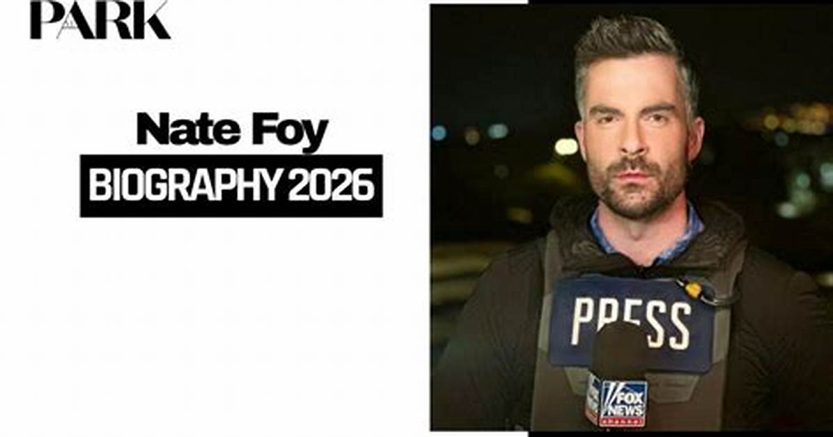 Who Is Nate Foy? Everything to Know About the Fox News Anchor