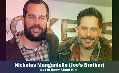 Who Is Nicholas Manganiello? Meet Joe Manganiello Brother on Instagram