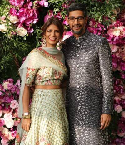 Who Is Sundar Pichai Wife’s Anjali Net Worth, Bio, Pics, Images, Age of Anjali Pichai