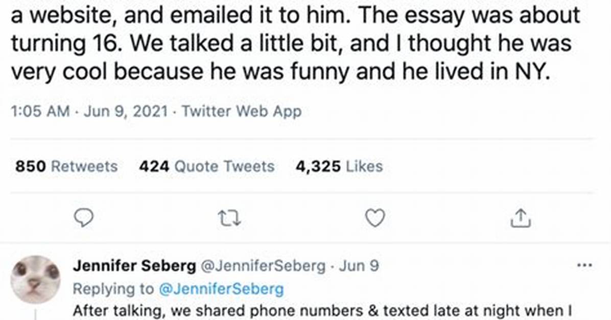 Who Is Virgil Texas Accuser Jennifer Seberg? Meet Her on Instagram