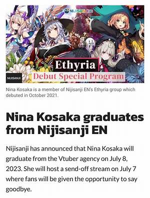 Who Is Vtuber Nina Kosaka & Has She Ever Done a Face Reveal?