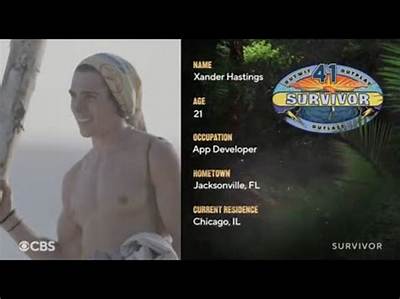 Who Is Xander Hastings on Survivors? Meet the Cast of Season 41