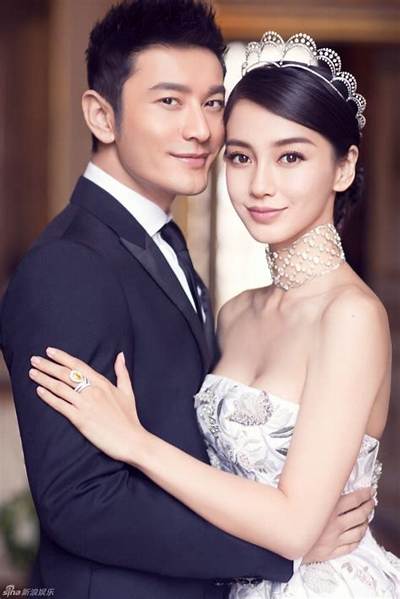 Why Did Angelababy and Husband Huang Xiaoming Divorce? Son Little Sponge and Wedding Pictures