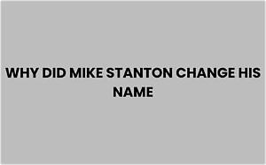 Why Did Mike Stanton Change Name to Giancarlo? Are Mike Stanton and Giancarlo Stanton Related?