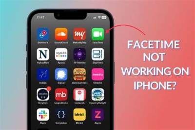 Why Doesn T Facetime Work