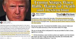 Will Donald Trump Talk About Waco Siege at Texas Rally Days After Netflix Documentary on Standoff Dropped?