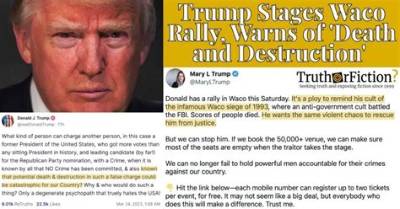 Will Donald Trump Talk About Waco Siege at Texas Rally Days After Netflix Documentary on Standoff Dropped?
