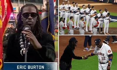 World Series National Anthem Singer Eric Burton’s Net Worth and Wife